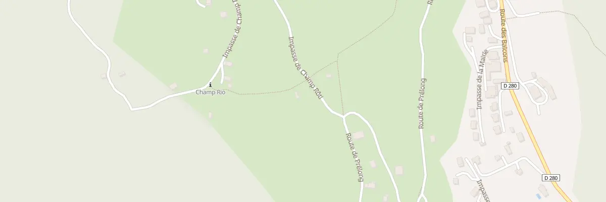 Plan du 89 Imp de Champ Rôti à Saint-Mury-Monteymond