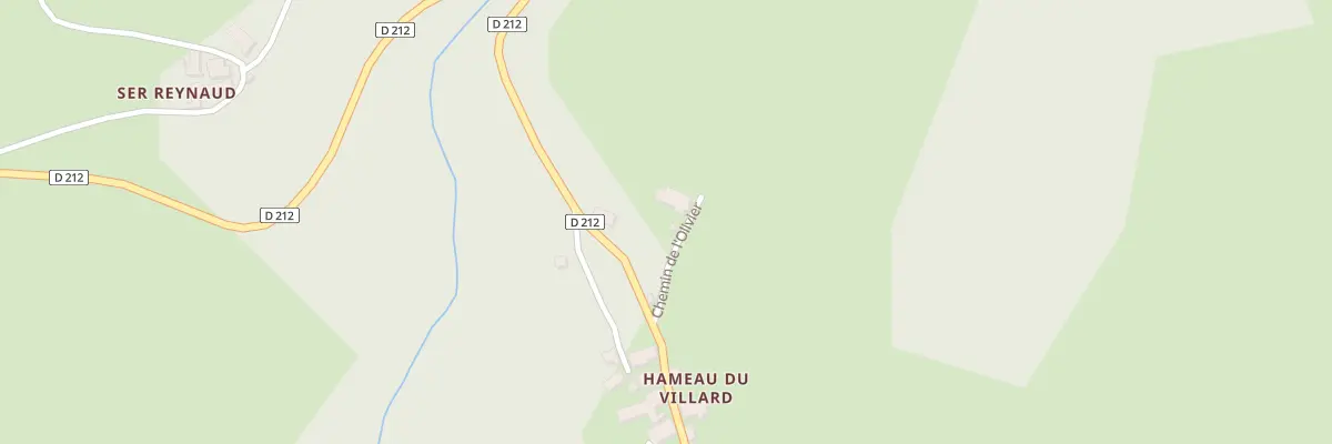 Plan du 69 Che de l’Olivier aux Côtes-de-Corps