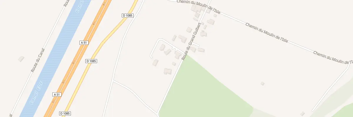 Plan du 166A Rte du Grand Guibert à Ventavon
