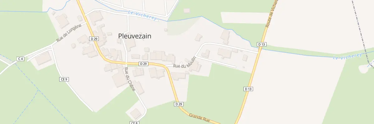 Plan du 5 Rue du Moulin à Pleuvezain