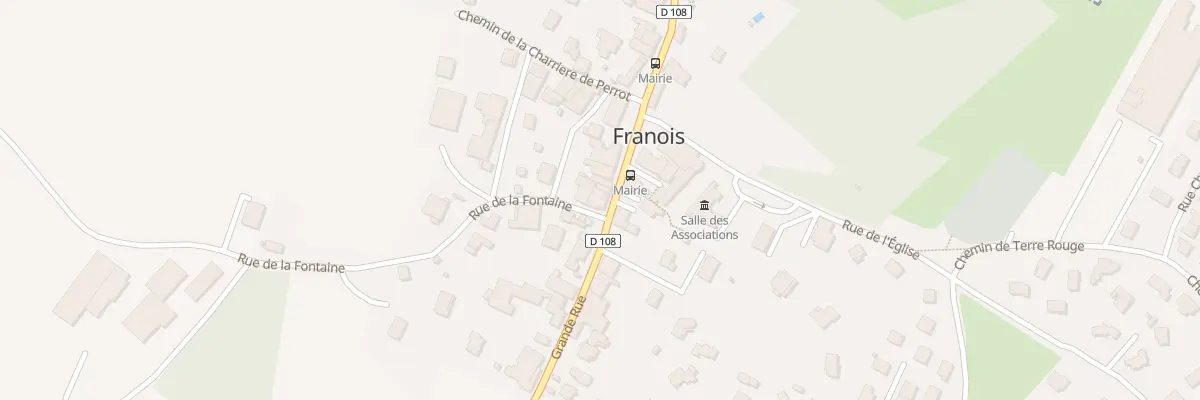 Plan du 40 Rue Grande Rue à Franois