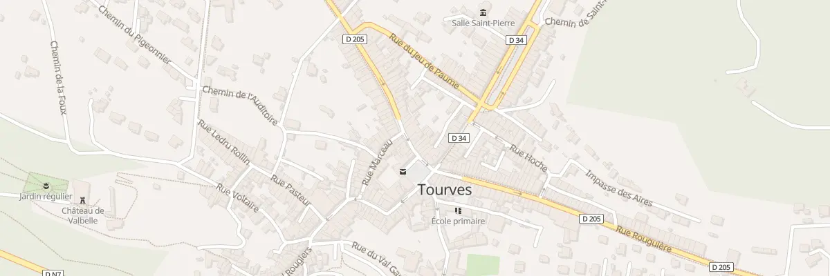 Plan du 6 Rue Ambroise Croizat à Tourves
