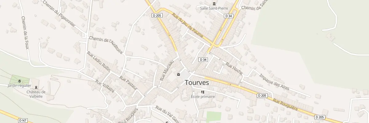 Plan du 4 Rue Ambroise Croizat à Tourves