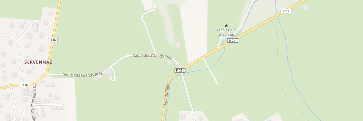 Plan du 369 Rte des Grands Prés à Sonnaz