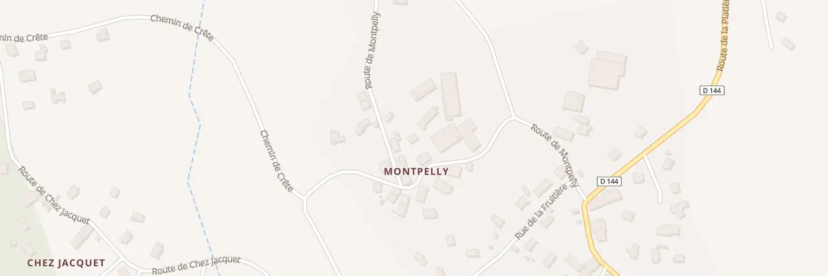 Plan du 300 Rte de Montpelly à Versonnex