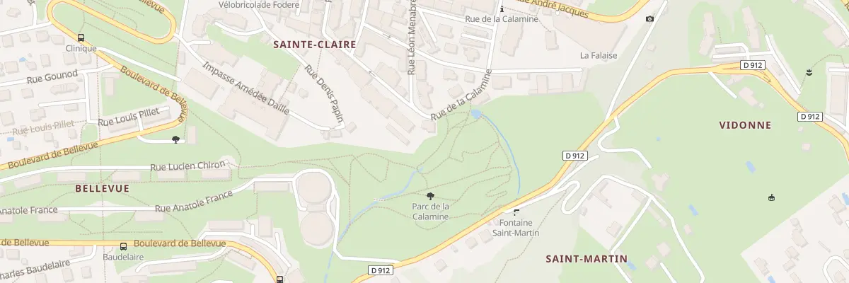 Plan du 325 Rue de la Calamine à Chambéry