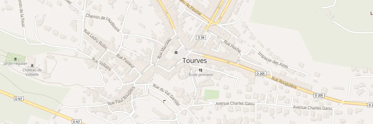 Plan du 5576 Rue Léon Paranque à Tourves