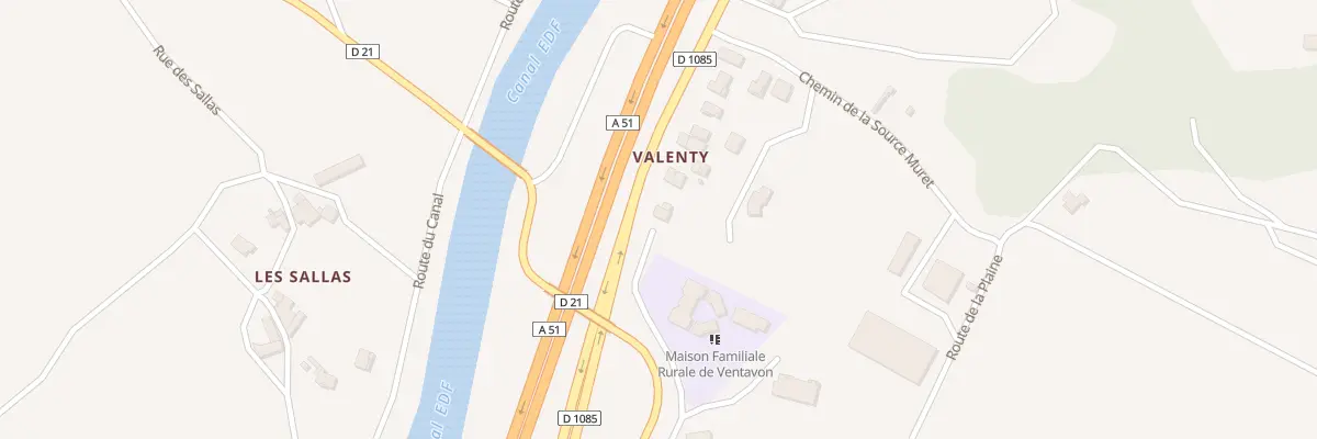 Plan du 232 Rte de Gap à Ventavon