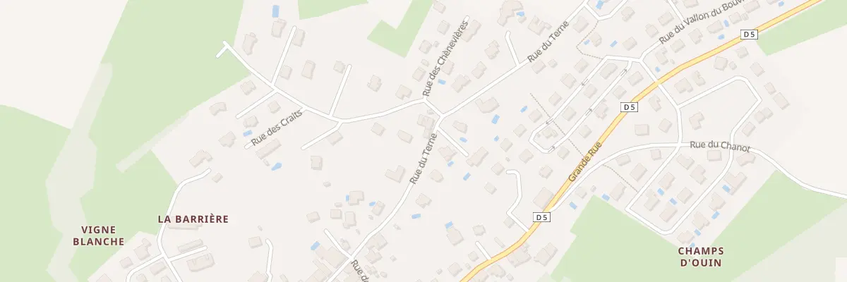 Plan du 17 Rue du Terne à Pelousey