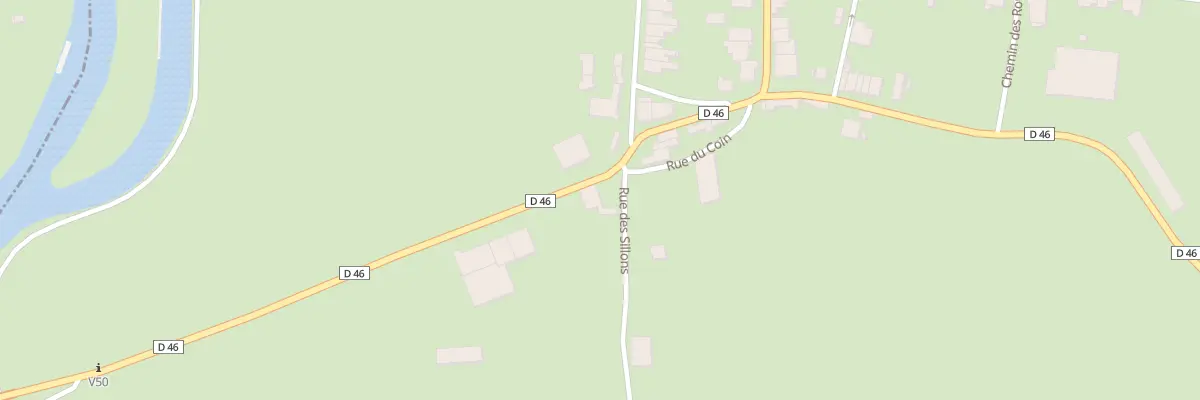 Plan du 2 Rue des Sillons à Cendrecourt