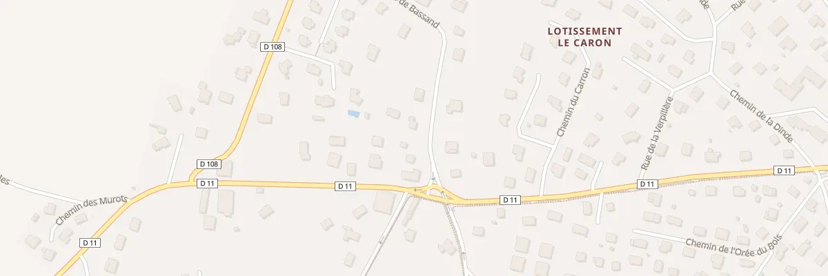 Plan du 12A Rue de Bassand à Franois