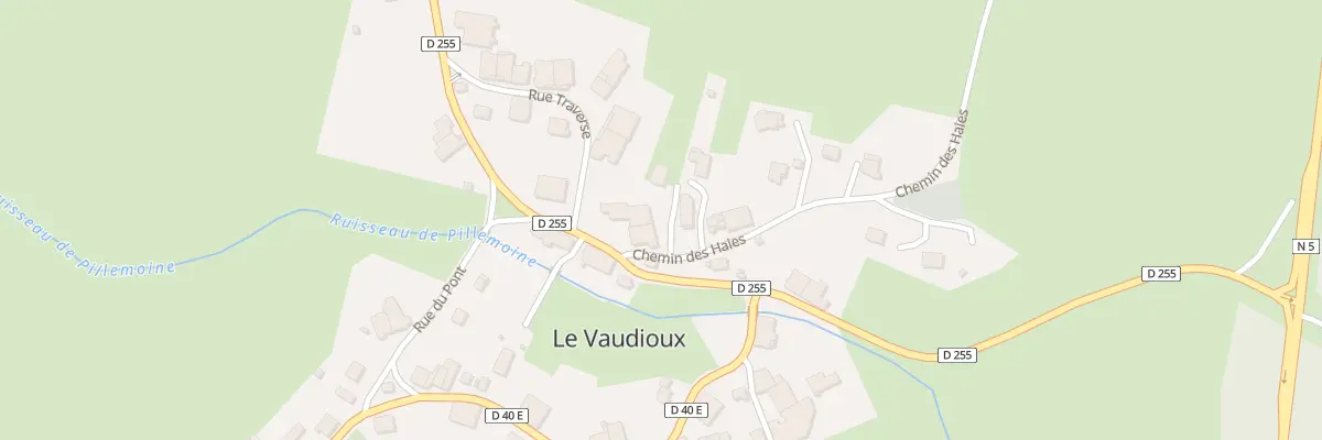 Plan du 3 Chem des Haies au Vaudioux