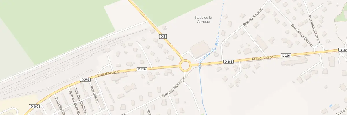 Plan du 20 Rue D Alsace à Gironcourt-sur-Vraine