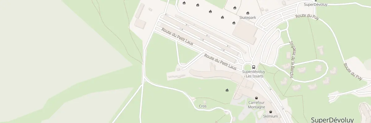 Plan du 4 Rte du Petit Laus à Dévoluy