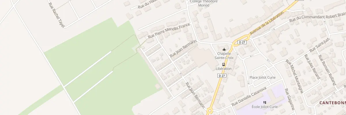 Plan du 85 Rue Jean Rermann à Villerupt