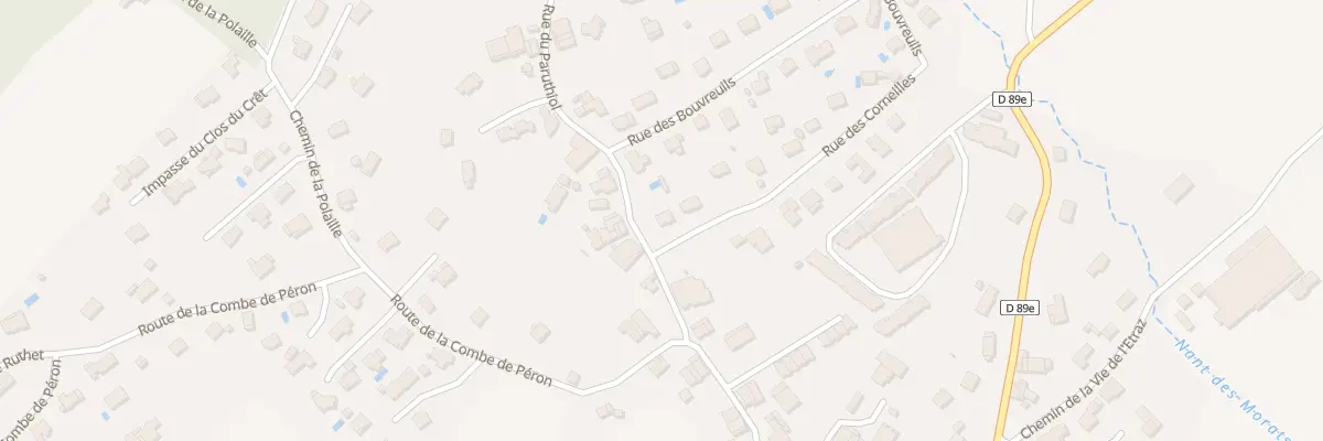 Plan du 25 Rue des Corneilles à Péron