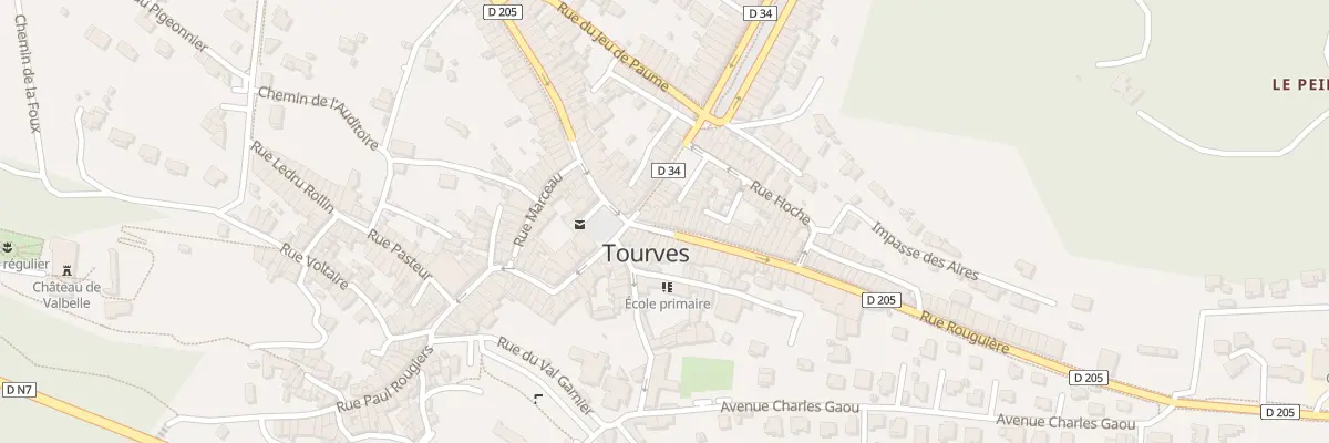 Plan du 5 Rue Rouguière à Tourves