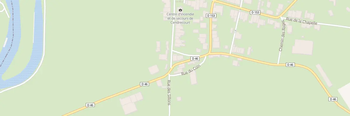 Plan du 19 Rue du Chateau à Cendrecourt