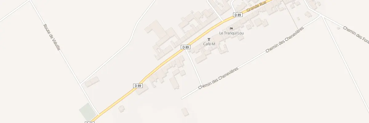 Plan du 14 Grande Rue à Viéville-en-Haye
