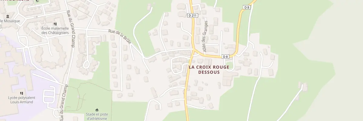 Plan du 1231 Rte de Saint-Saturnin à Chambéry
