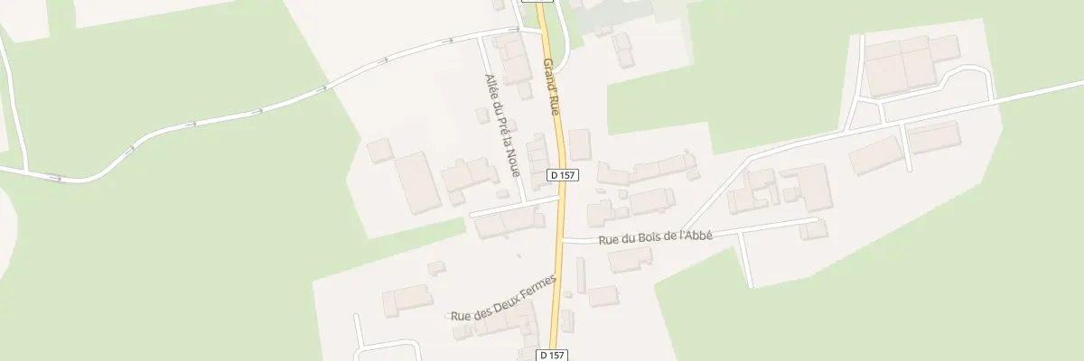 Plan du 1 Rue du Presbytère à Sancy