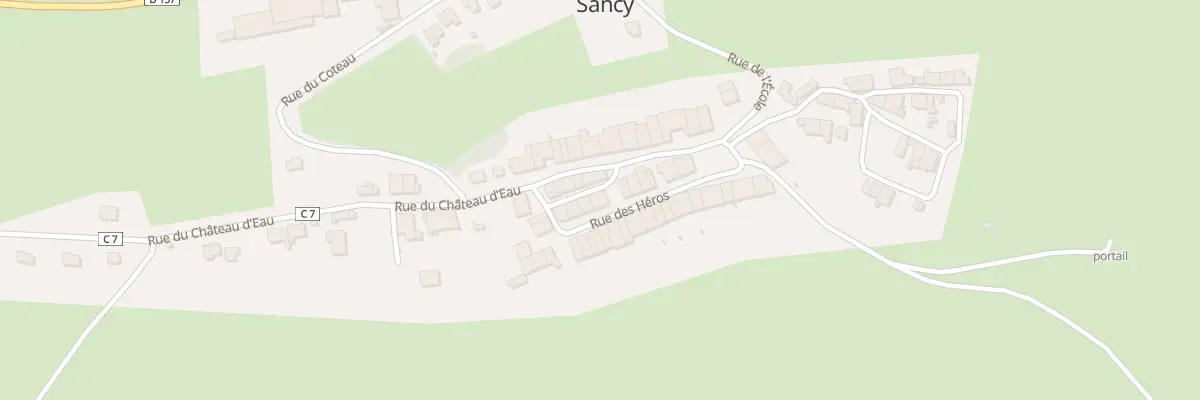 Plan du 12 Rue des Héros à Sancy