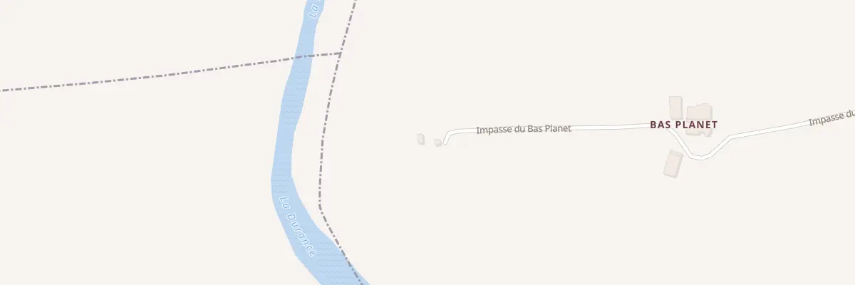 Plan du 7010 Bas Planet à Sigoyer