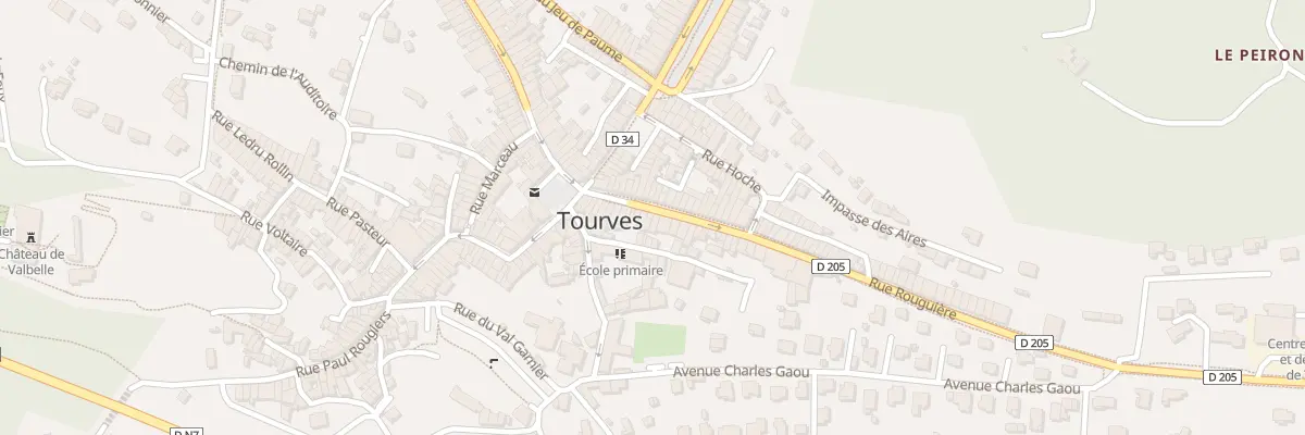 Plan du 22 Rue Rouguière à Tourves