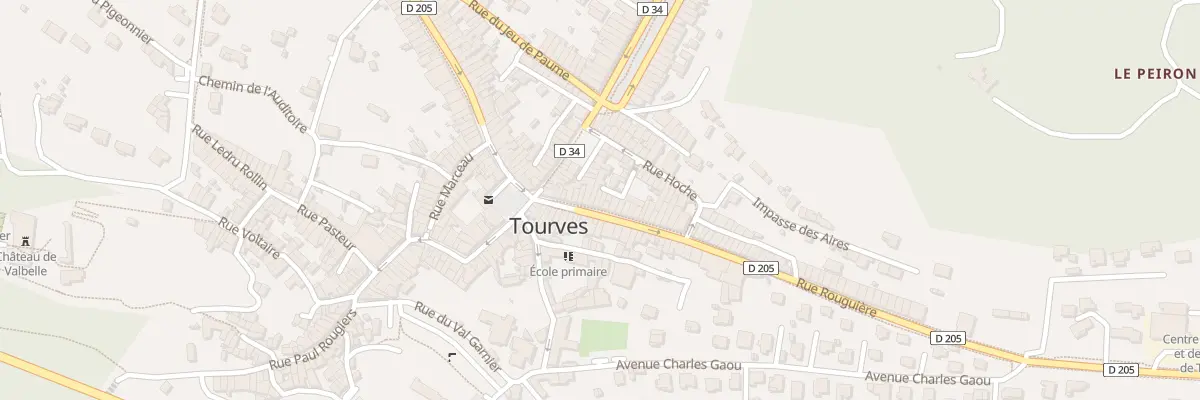 Plan du 17 Rue Rouguière à Tourves