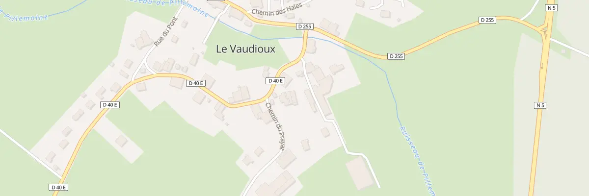 Plan du 11 Rue Principale au Vaudioux