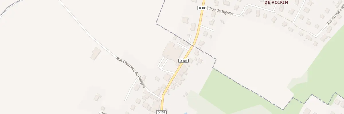 Plan du 2 Grande Rue à Franois