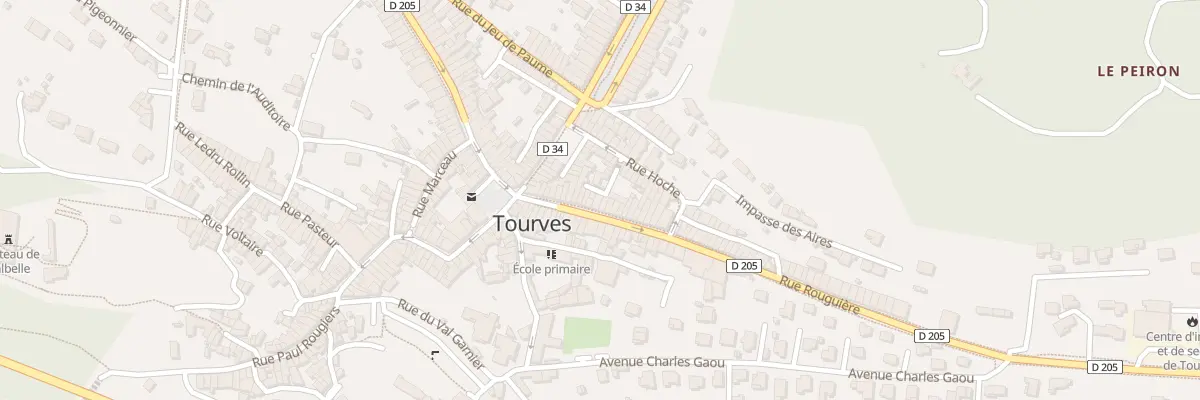 Plan du 21 Rue Rouguière à Tourves