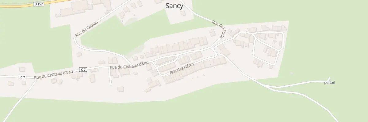 Plan du 6 Rue des Héros à Sancy