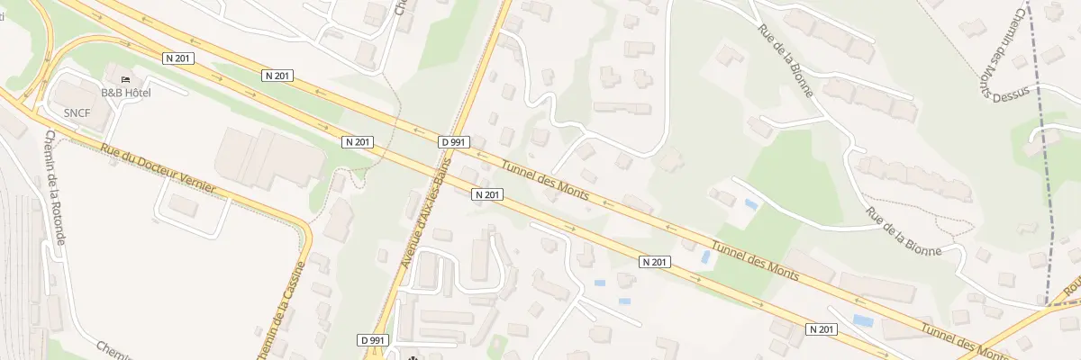 Plan du 337 Rue de la Bionne à Chambéry