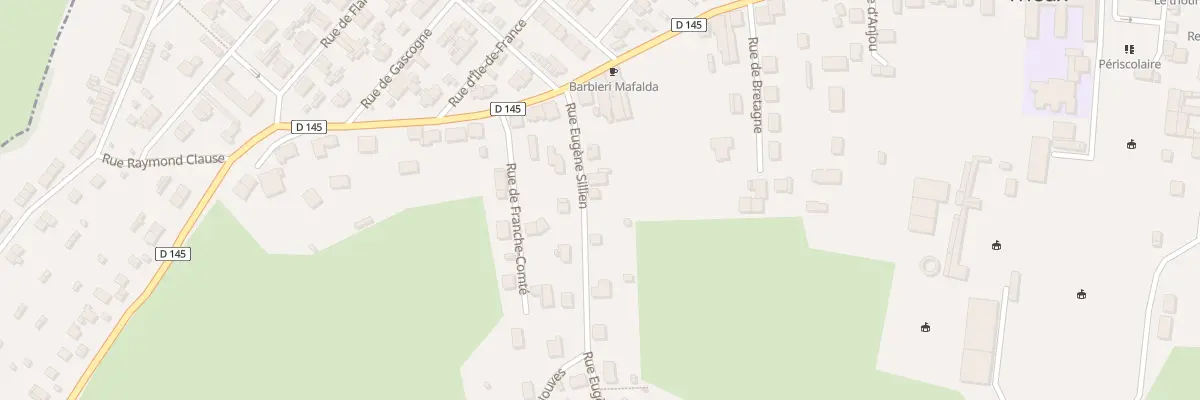 Plan du 3 Rue Eugène Sillien à Trieux