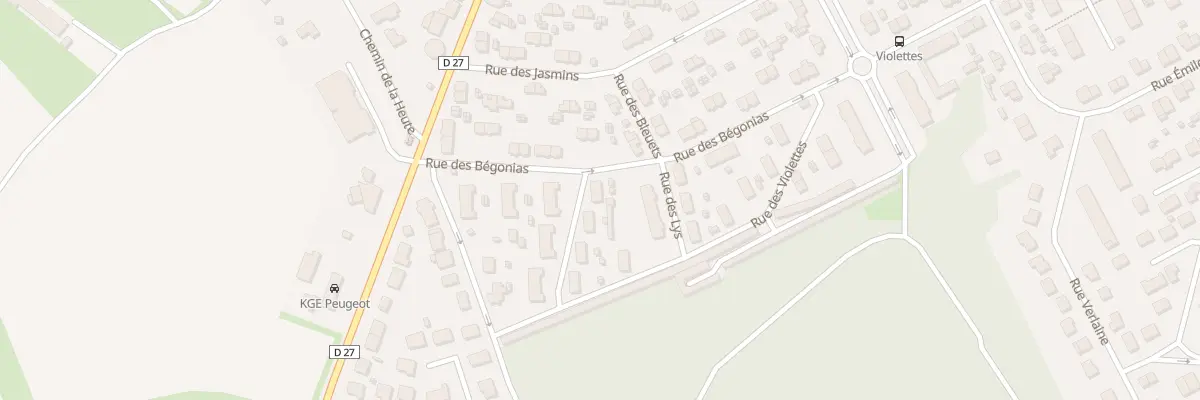 Plan du 3 Rue des Tulipes à Villerupt