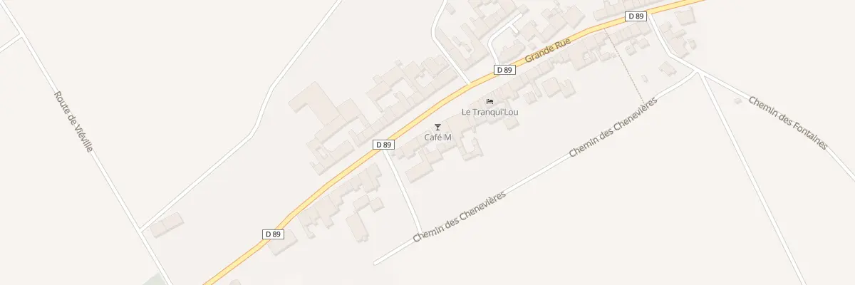 Plan du 18 Gr Grande Rue à Viéville-en-Haye