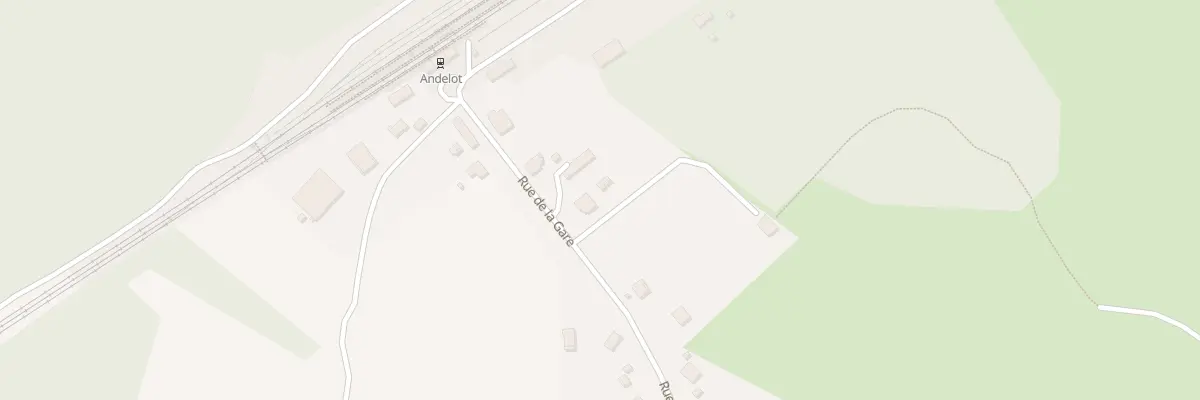 Plan du 30 Rue de la Gare à Andelot-en-Montagne