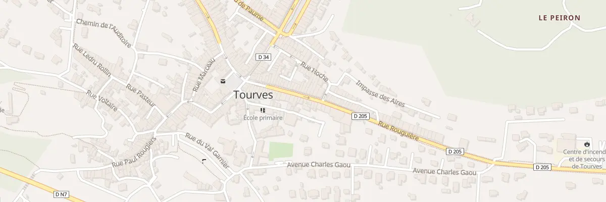 Plan du 36 Rue Rouguière à Tourves