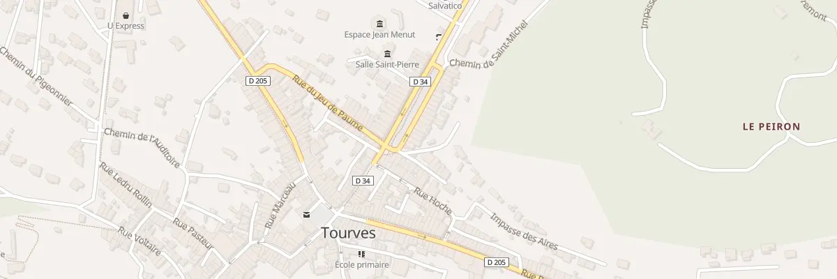 Plan du 6 Crs de la République à Tourves
