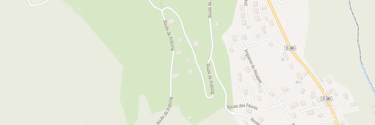 Plan du 1145 Rte de Prelong à Saint-Mury-Monteymond