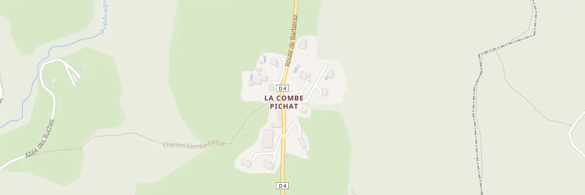 Plan du 1270A Rte de Barberaz à Montagnole