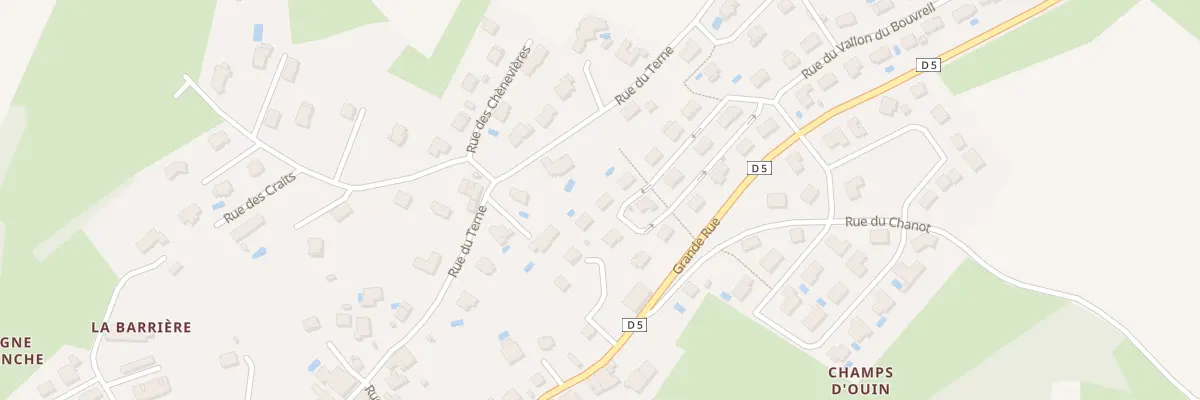 Plan du 4 Rue du Vallon du Bouvreuil à Pelousey