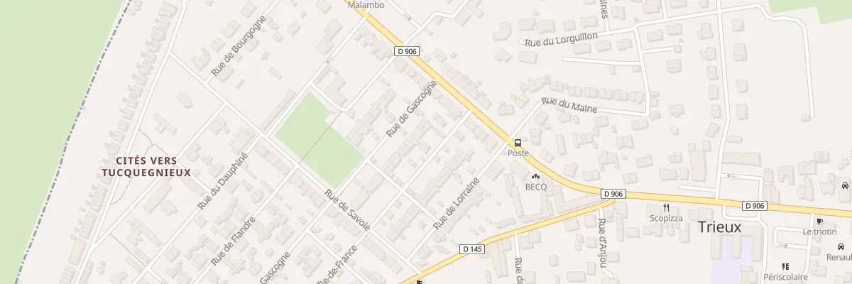 Plan du 4 Rue de Ile de France à Trieux
