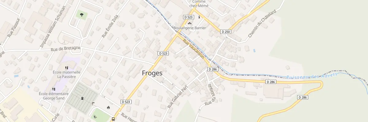 Plan du 4 Imp de la Meije à Froges