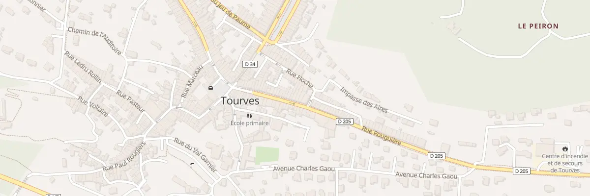 Plan du 39 Rue Rouguière à Tourves
