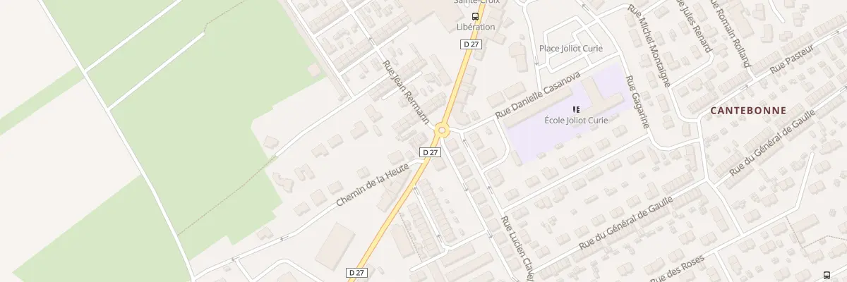 Plan du 1 Rue Jean Rermann à Villerupt
