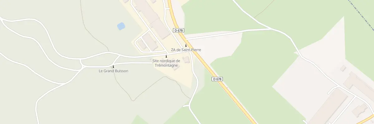 Plan du 1 ZI la Combe à Saint-Pierre