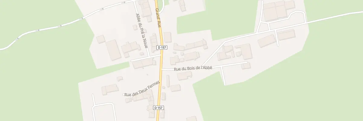 Plan du 3 Rue du Bois l’Abbé à Sancy