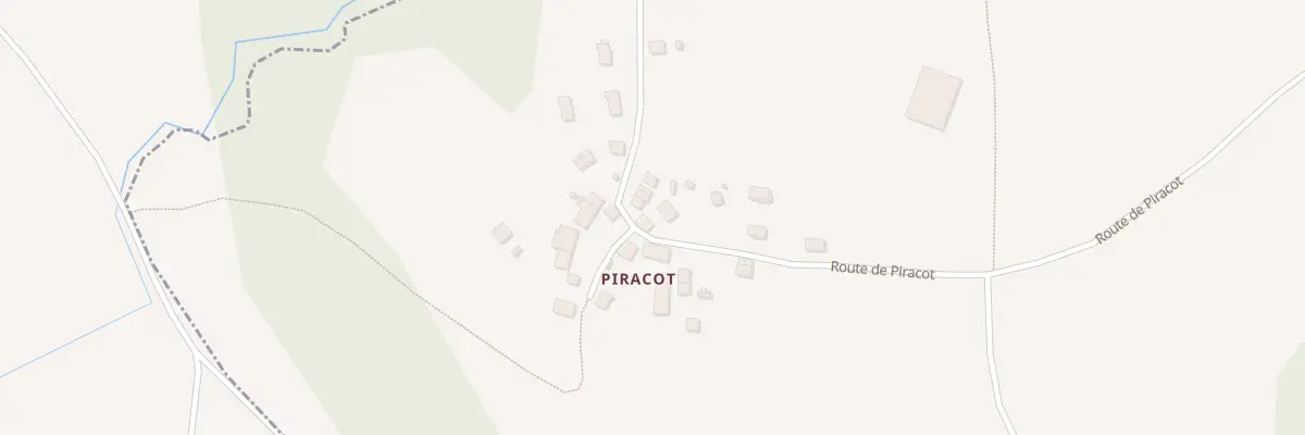 Plan du 481 Rte de Piracot à Versonnex